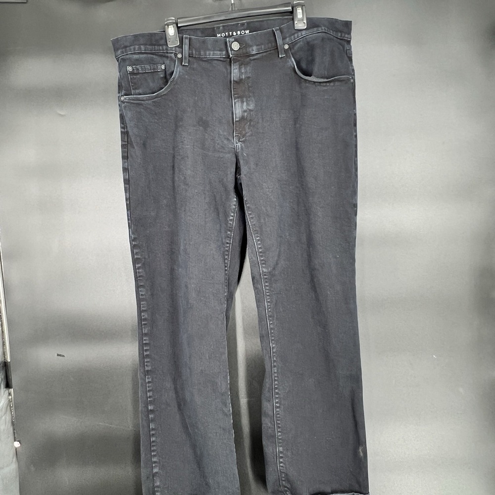 Mott & Bow Jeans Mens Size 40x30 Blue Straight Jay Ryns Stretch Golf